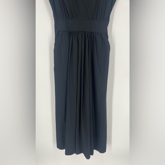 Banana Republic Black Notch-Neck Maxi Dress - Picture 6 of 10